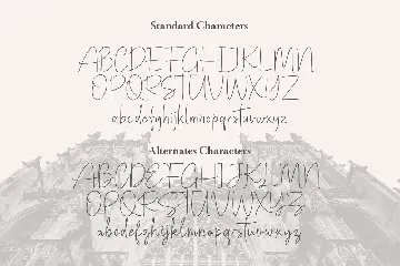 Rothwell Signature font