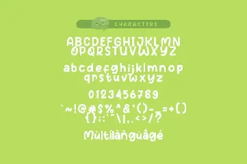 Green Smile font