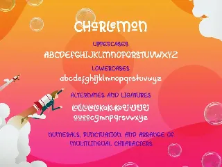 Charlemon Cute Font