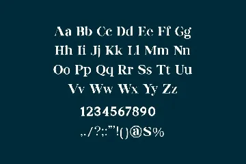 Washington Display Serif Font