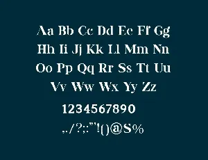 Washington Display Serif Font