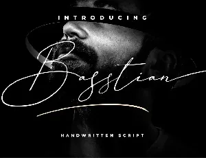 Basstian Signature font