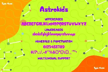 Astrokidz font