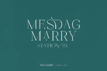 Matterdi - Hi-Fashion Ligature font