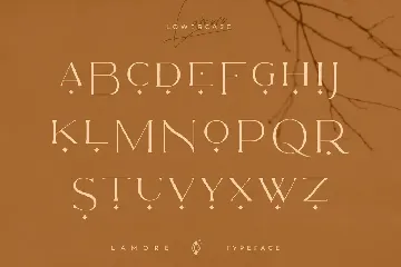 The Lamore Sans & Script Typeface- Regular Version font