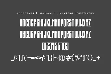 Behanjlok font