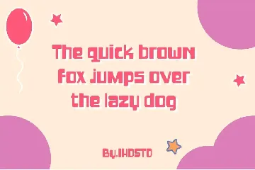 Cute Bold Display Font